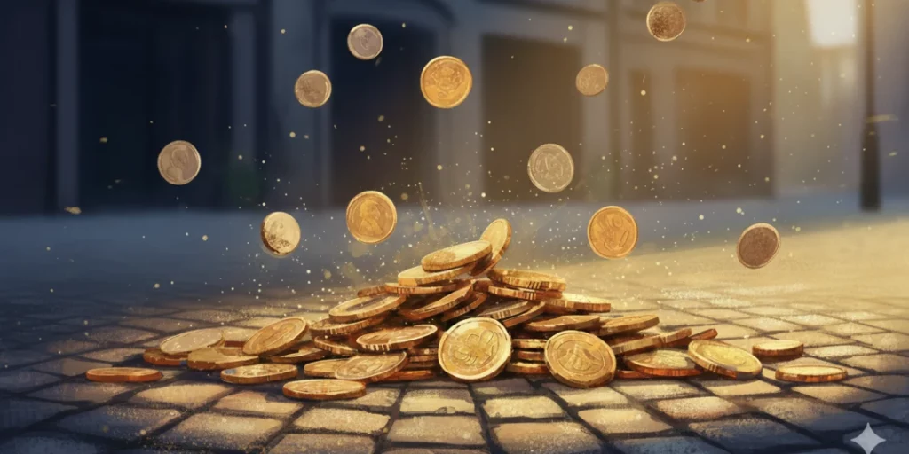 trovare monetine a terra significato spirituale